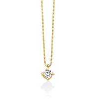 Necklace Miluna Woman in Yellow Gold Diamante CLD5065G-020